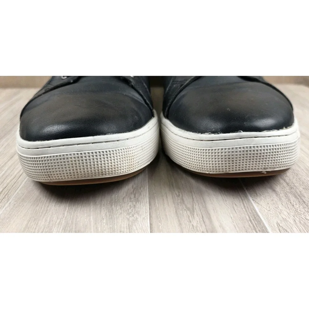 Propet Koda Men's Black Platform‎ Durocloud Walking Leather Sneakers Size 14